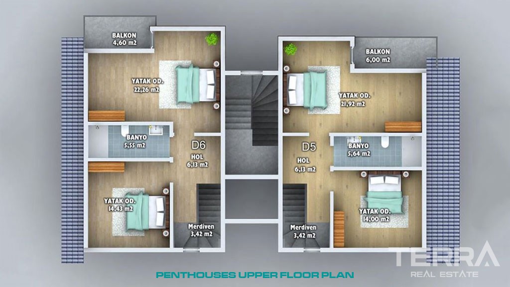 Bargain Spacious Apartments for Sale in Taşyaka Fethiye - 37842