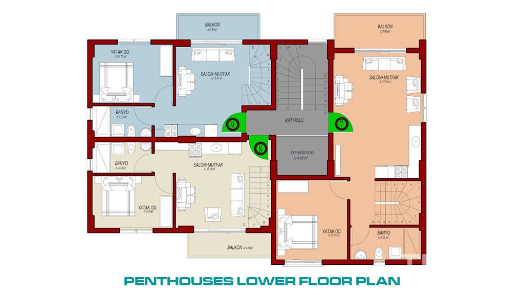Taşyaka Affordable One Bedroom Apartments Close to Daily Amenities - 37853