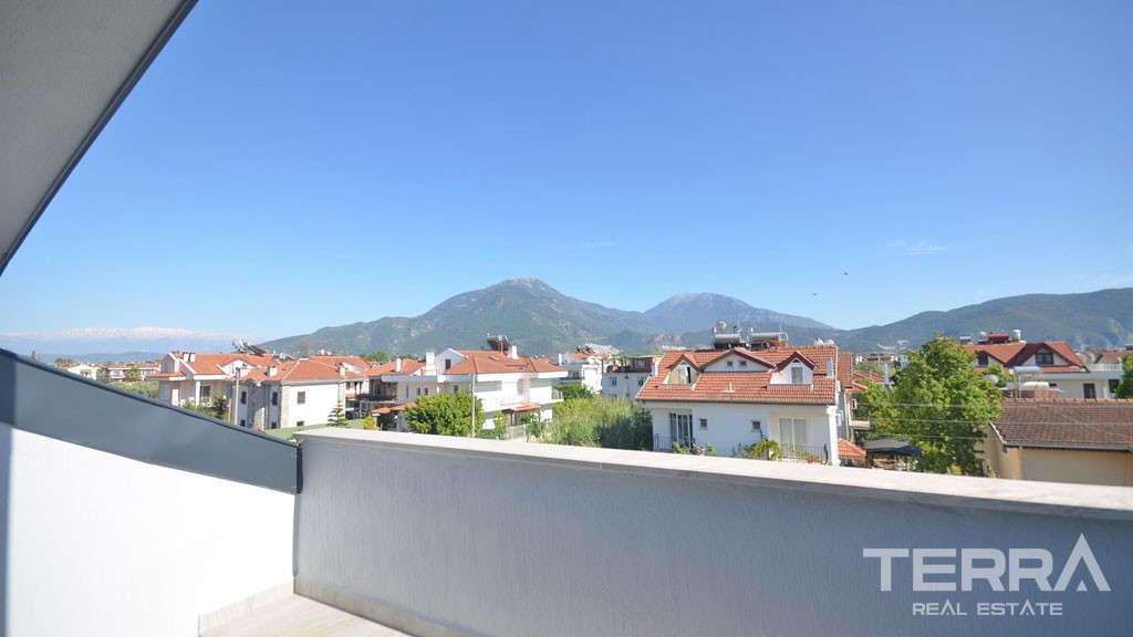 Contemporary Style Detached House in Fethiye Town With Mountain Views - 37865