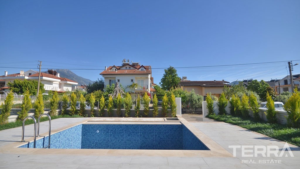 Contemporary Style Detached House in Fethiye Town With Mountain Views - 37868