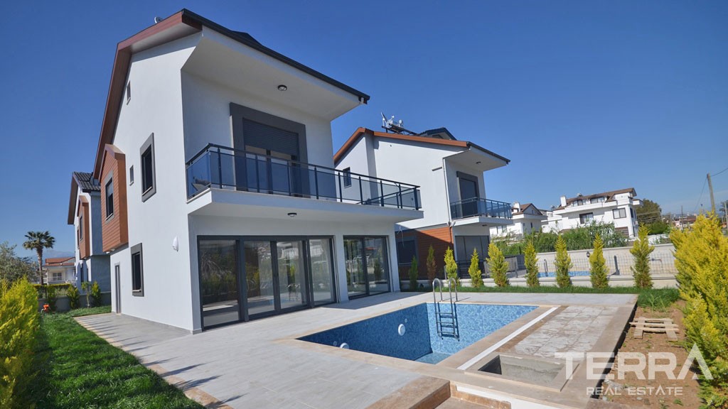 Contemporary Style Detached House in Fethiye Town With Mountain Views - 37869