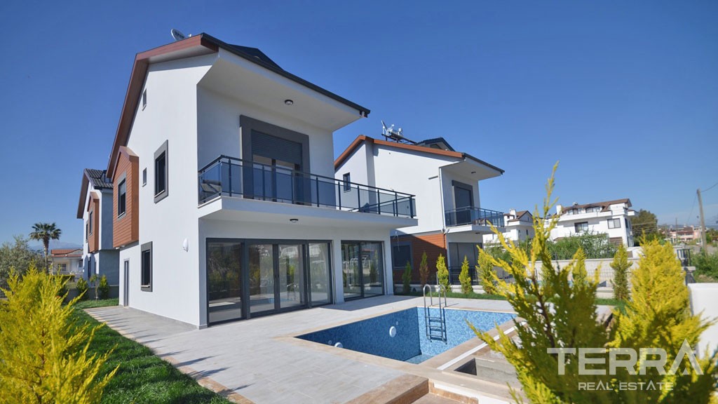 Contemporary Style Detached House in Fethiye Town With Mountain Views - 37870