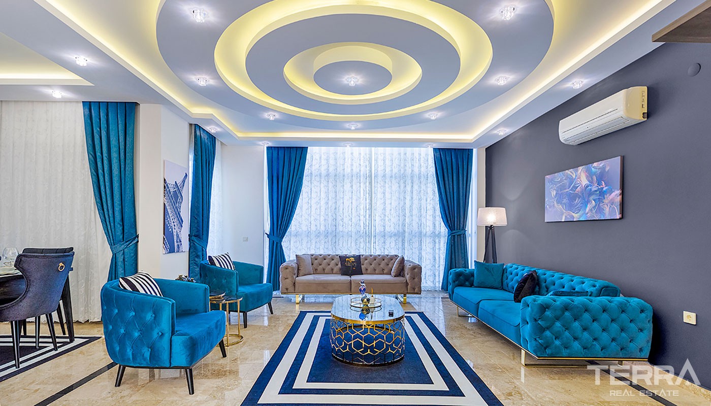 Sea View House With Private Sauna and Luxury Furniture in Kargıcak - 38160