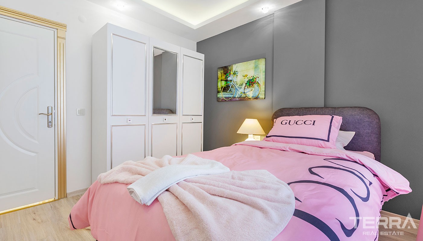 Sea View House With Private Sauna and Luxury Furniture in Kargıcak - 38166