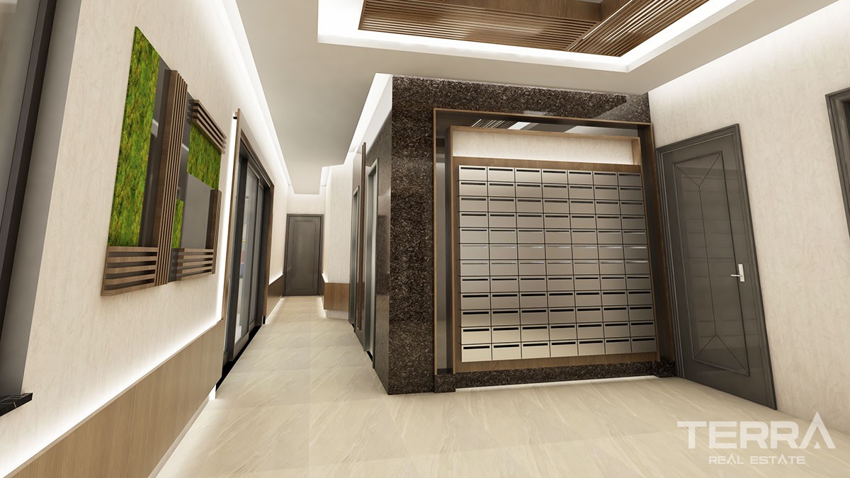 Appartements de Qualité à 700 m de la Plage de Mahmutlar à Alanya - 47561