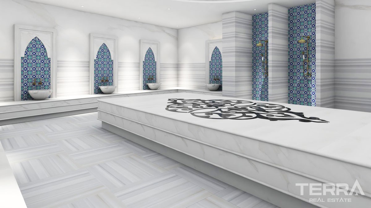 Appartements de Qualité à 700 m de la Plage de Mahmutlar à Alanya - 47571