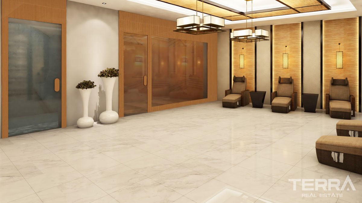 Appartements de Qualité à 700 m de la Plage de Mahmutlar à Alanya - 47575
