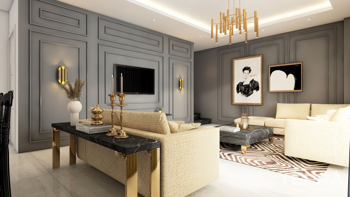 Appartements de Qualité à 700 m de la Plage de Mahmutlar à Alanya - 47586