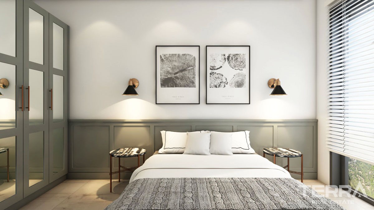 Appartements de Qualité à 700 m de la Plage de Mahmutlar à Alanya - 47597