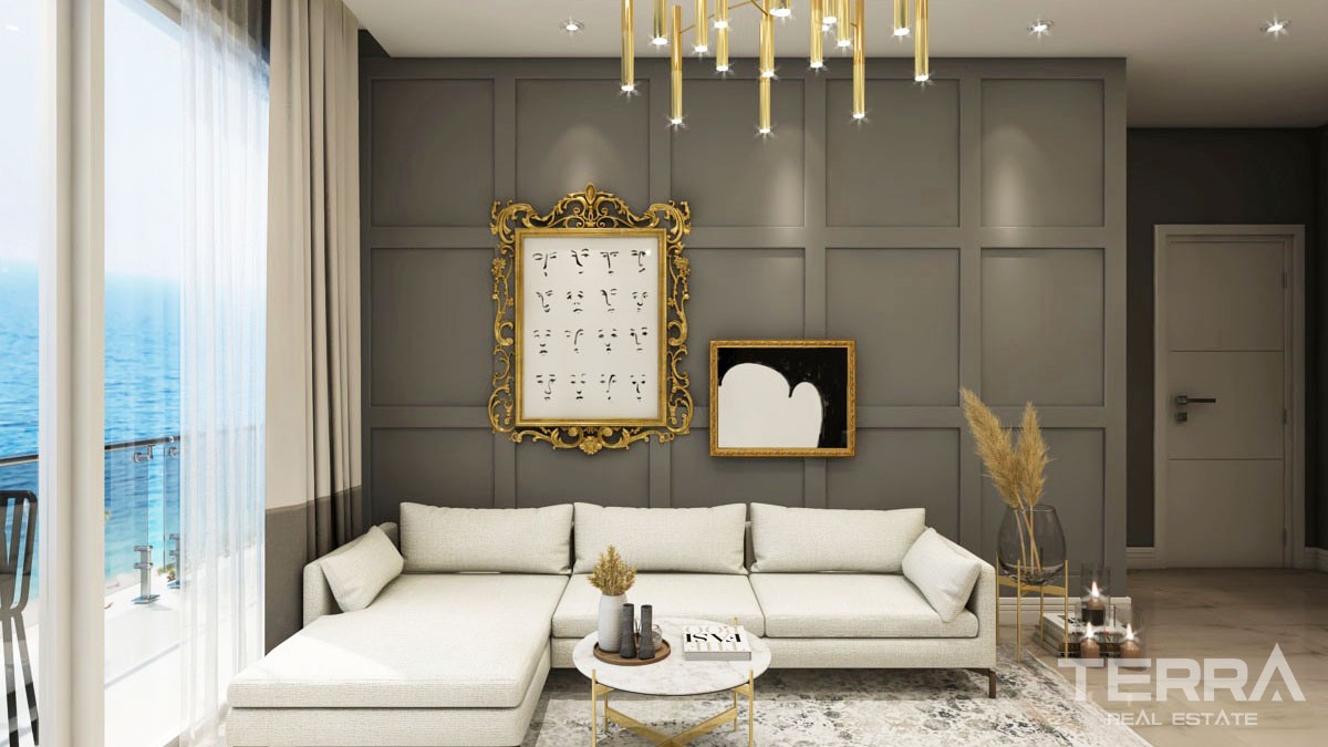 Appartements de Qualité à 700 m de la Plage de Mahmutlar à Alanya - 47598