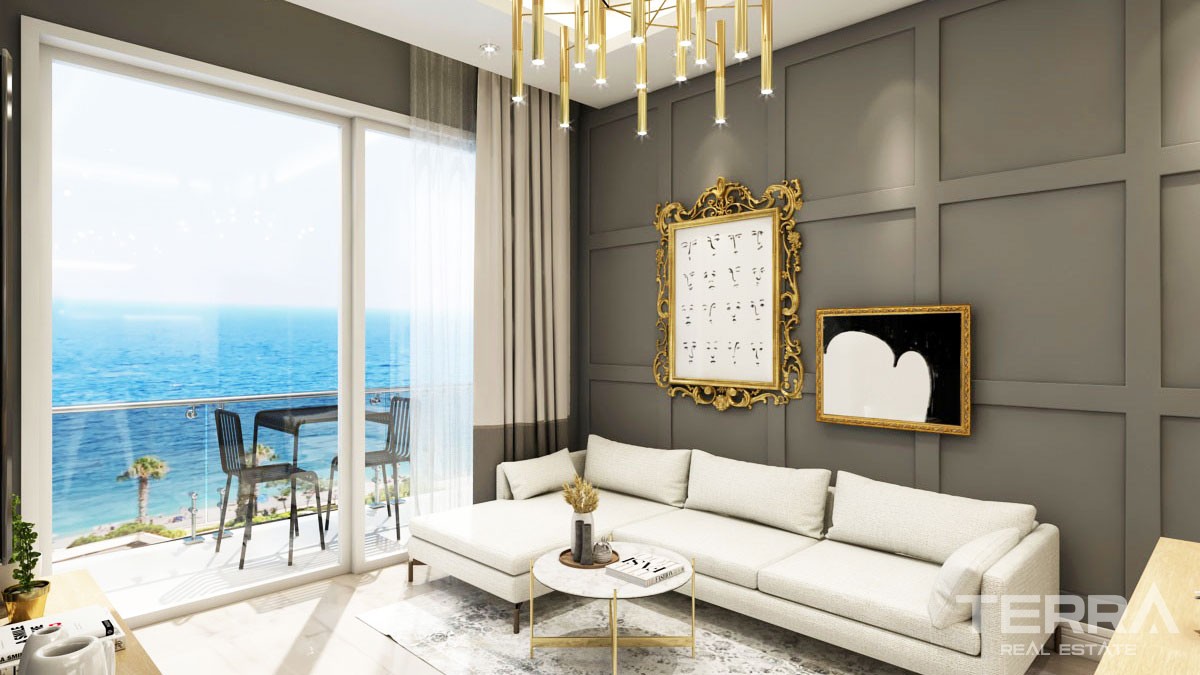 Appartements de Qualité à 700 m de la Plage de Mahmutlar à Alanya - 47599