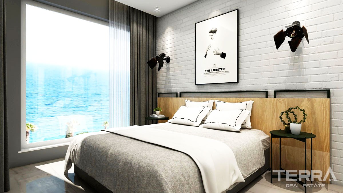 Appartements de Qualité à 700 m de la Plage de Mahmutlar à Alanya - 47609