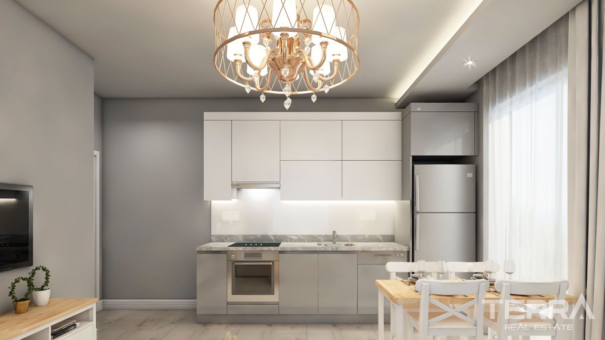 Appartements de Qualité à 700 m de la Plage de Mahmutlar à Alanya - 47614