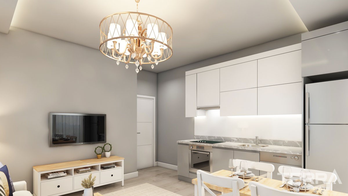 Appartements de Qualité à 700 m de la Plage de Mahmutlar à Alanya - 47615