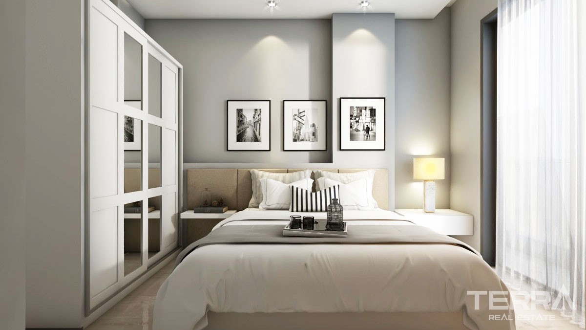 Appartements de Qualité à 700 m de la Plage de Mahmutlar à Alanya - 47618