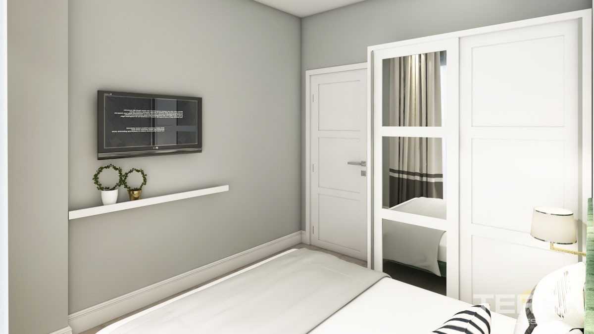 Appartements de Qualité à 700 m de la Plage de Mahmutlar à Alanya - 47621