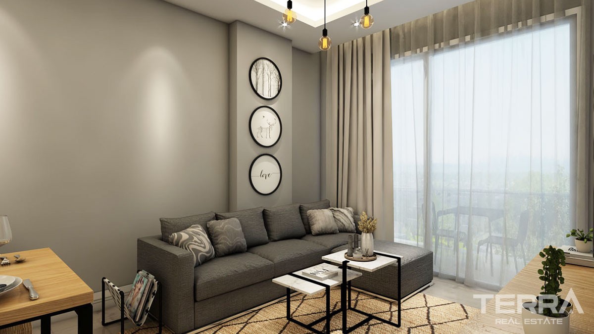 Appartements de Qualité à 700 m de la Plage de Mahmutlar à Alanya - 47624
