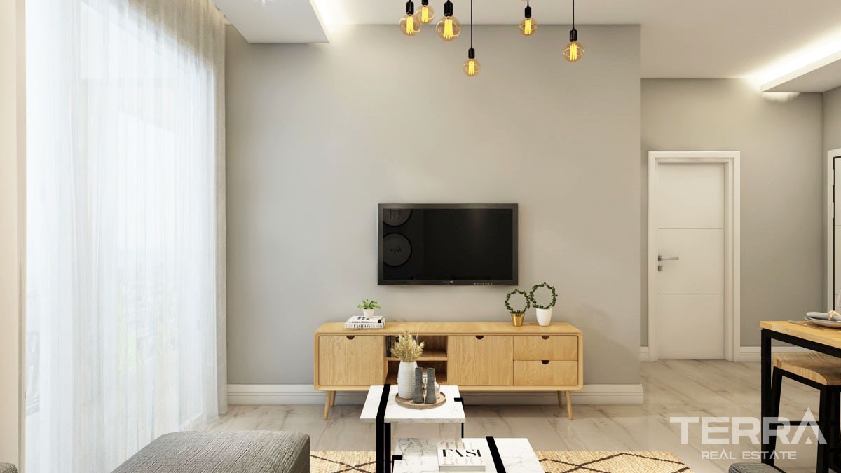 Appartements de Qualité à 700 m de la Plage de Mahmutlar à Alanya - 47626
