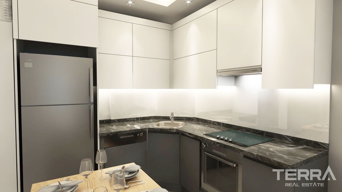 Appartements de Qualité à 700 m de la Plage de Mahmutlar à Alanya - 47633