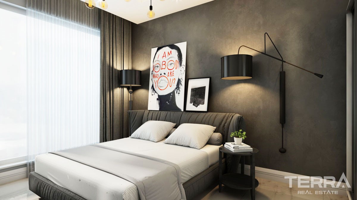 Appartements de Qualité à 700 m de la Plage de Mahmutlar à Alanya - 47634