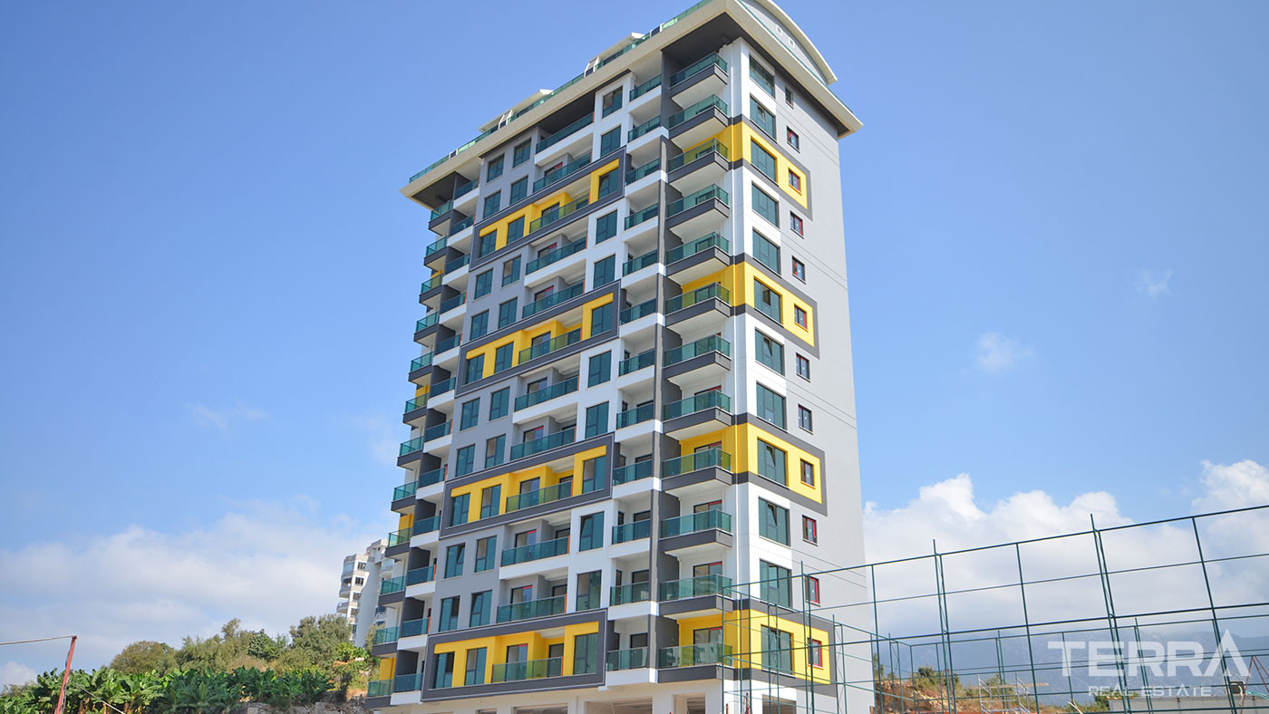 Appartements de Qualité à 700 m de la Plage de Mahmutlar à Alanya - 60849