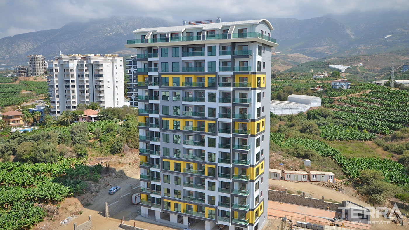 Appartements de Qualité à 700 m de la Plage de Mahmutlar à Alanya - 60850