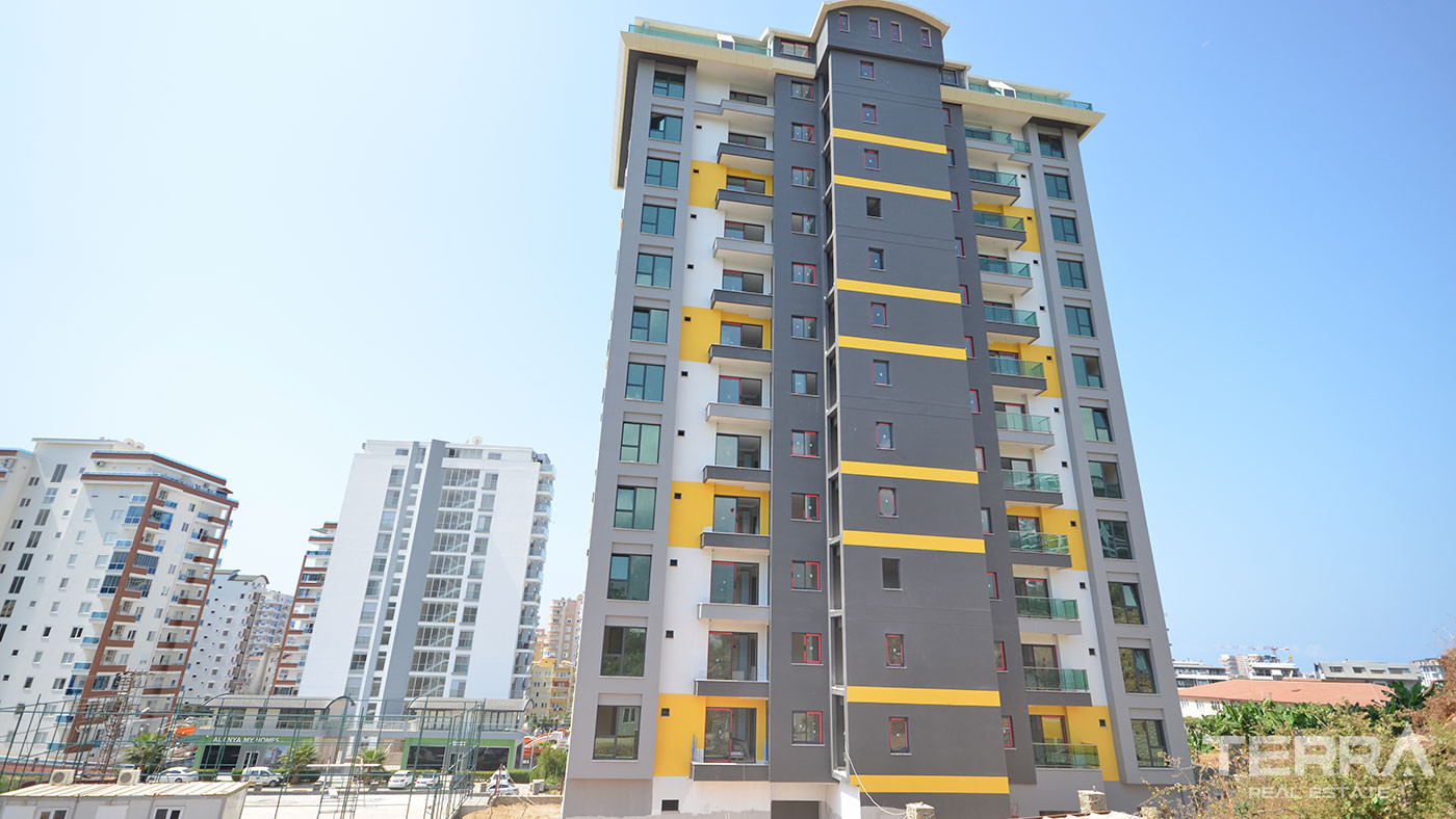 Appartements de Qualité à 700 m de la Plage de Mahmutlar à Alanya - 60852