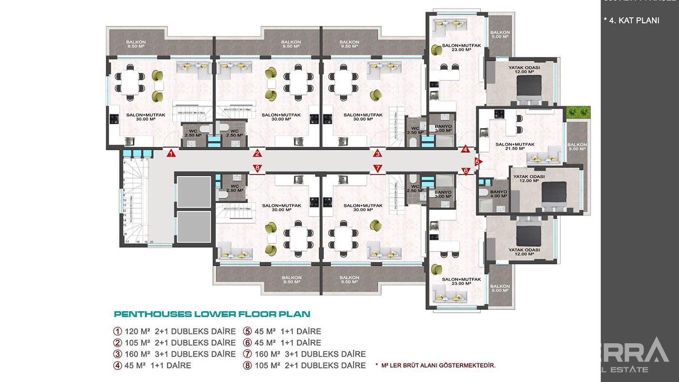 New Kargıcak Development Offering Luxury Apartments for Sale in Alanya - 38749