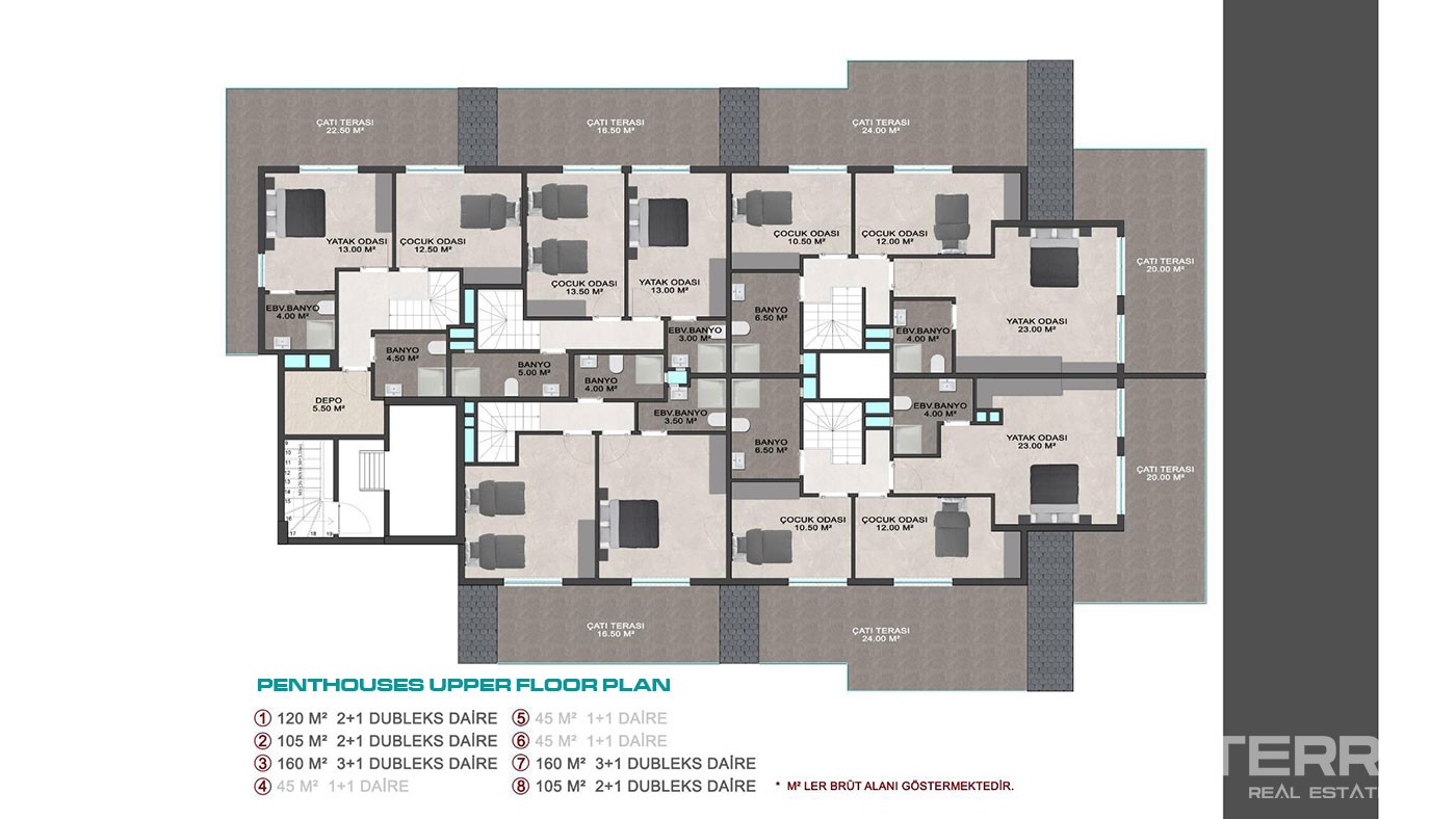 New Kargıcak Development Offering Luxury Apartments for Sale in Alanya - 38750