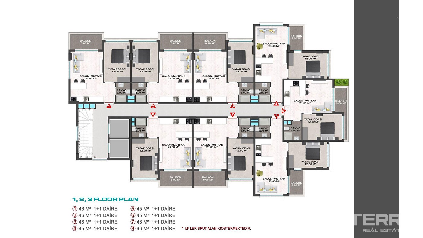 New Kargıcak Development Offering Luxury Apartments for Sale in Alanya - 38754