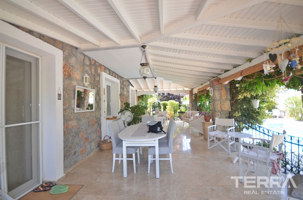 Charming House In A Beatiful Villa Complex With Large Garden in Ovacık - 38913