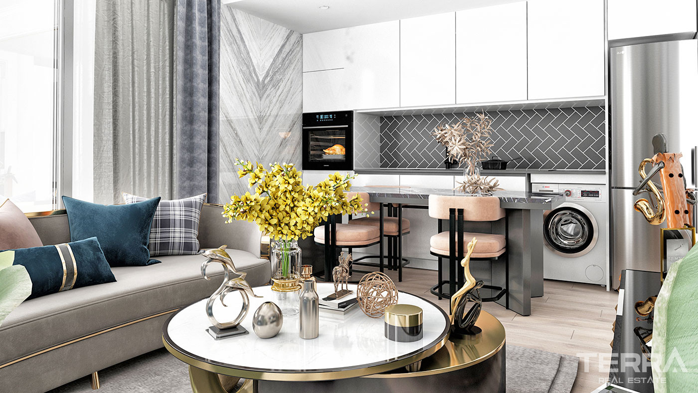 Remarquable Property With One and Two-Bedroom Apartments in Mahmutlar - 63382
