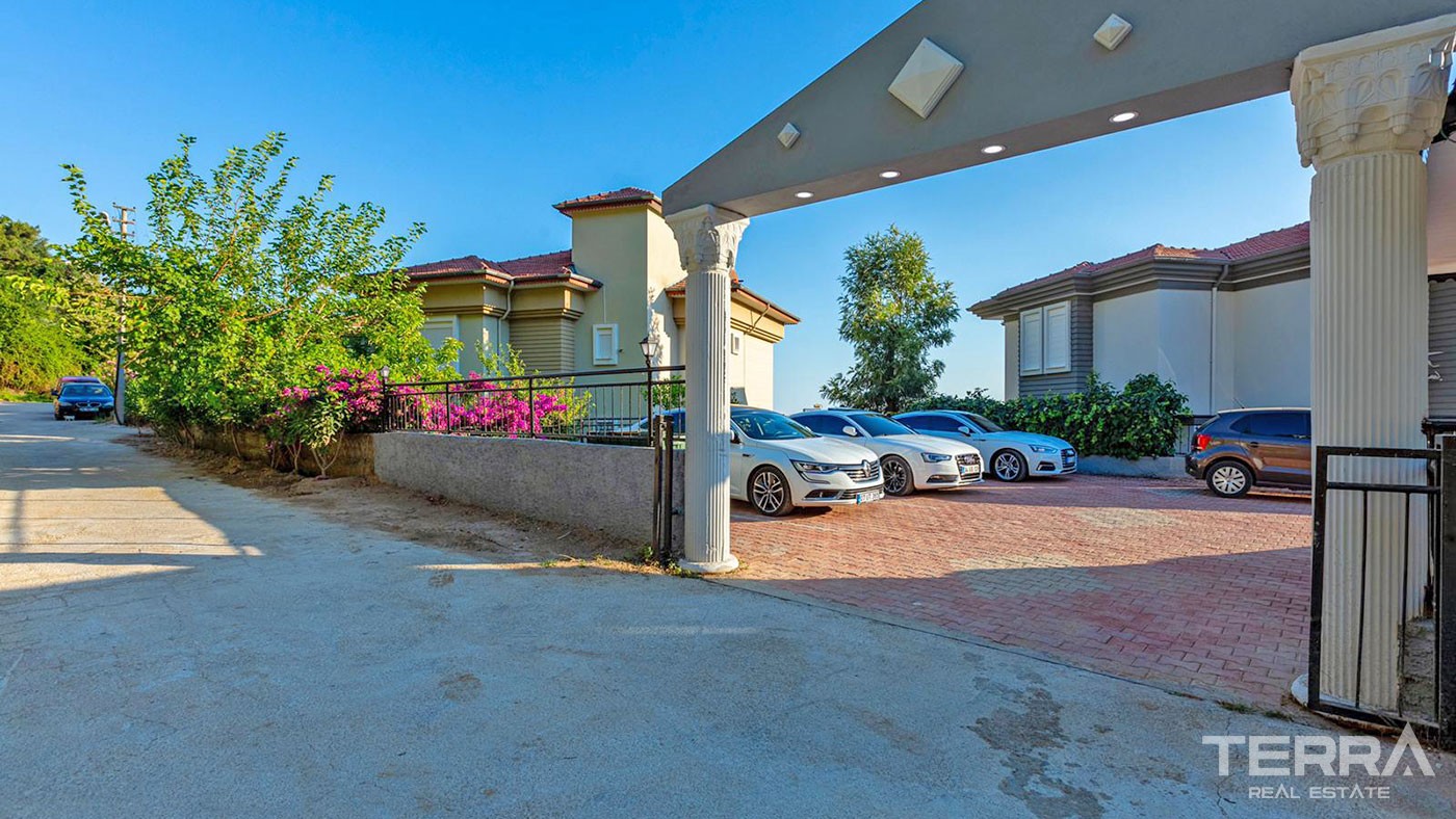 Sea View Detached House With Private Villa in Quiet Area of Bektaş - 38967