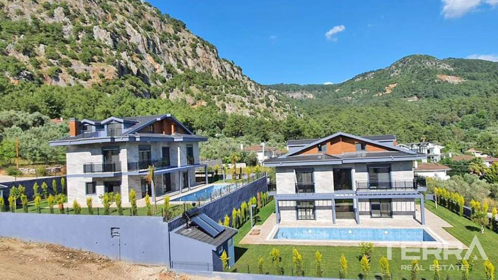 Excellent Quality House for Sale in Göcek With Spacious Garden&Pool - 39039