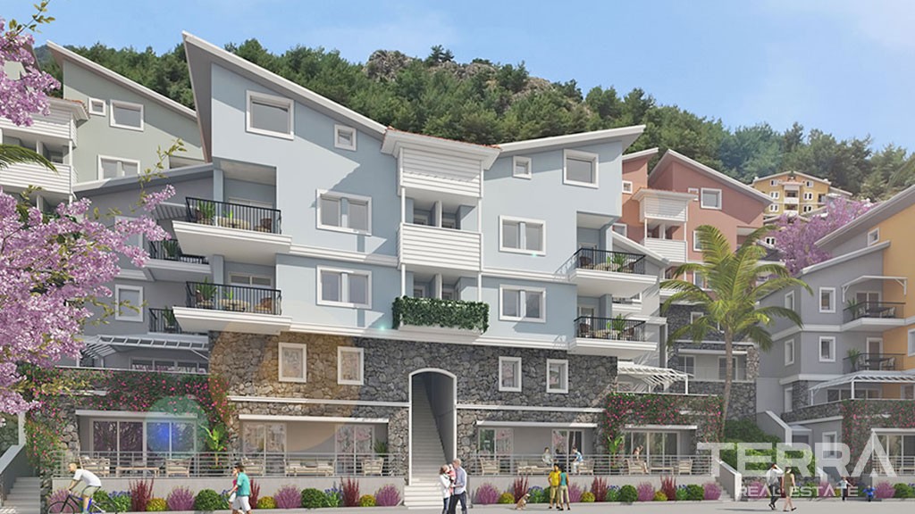 Affordable Two-Bedroom Apartments for Sale in Taşyaka Fethiye - 39055