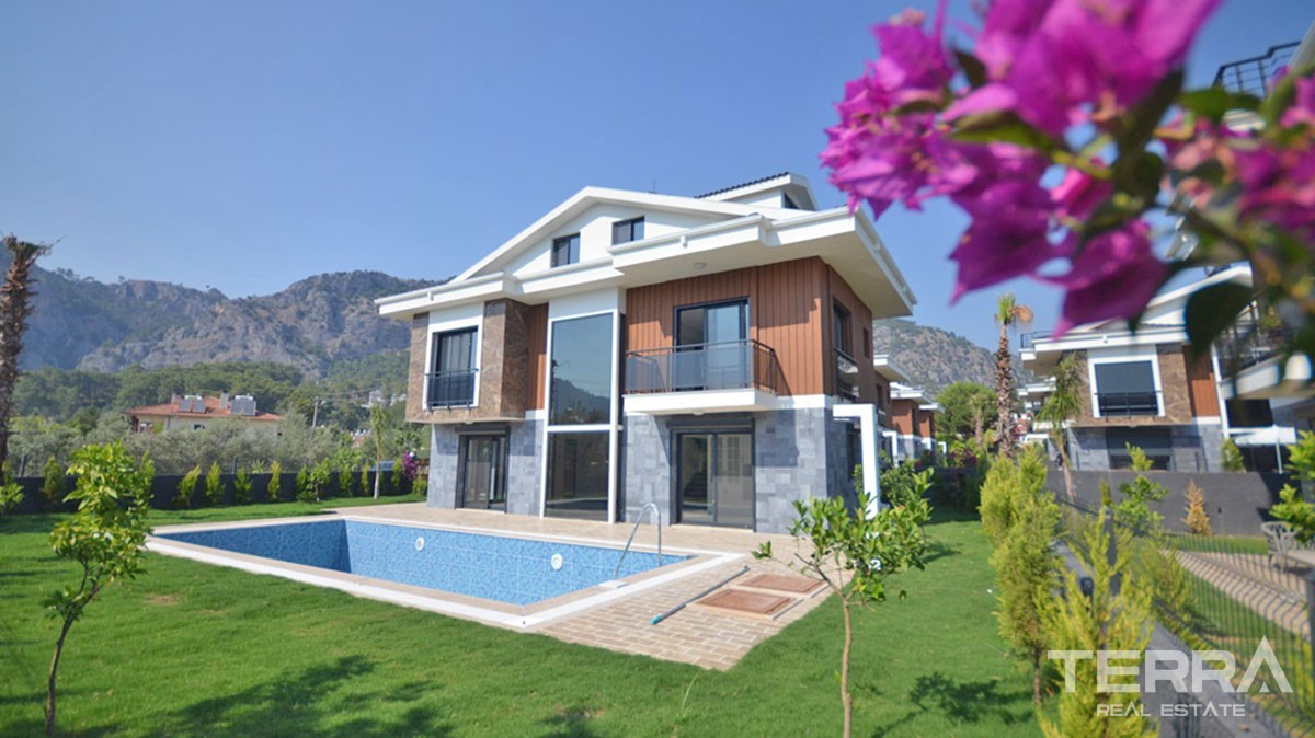 New Four-Bedroom Detached House for Sale in Fethiye Town Centre