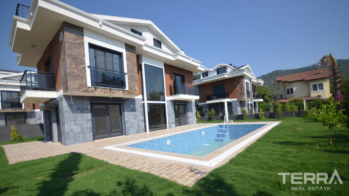 New Four-Bedroom Detached House for Sale in Fethiye Town Centre - 39080
