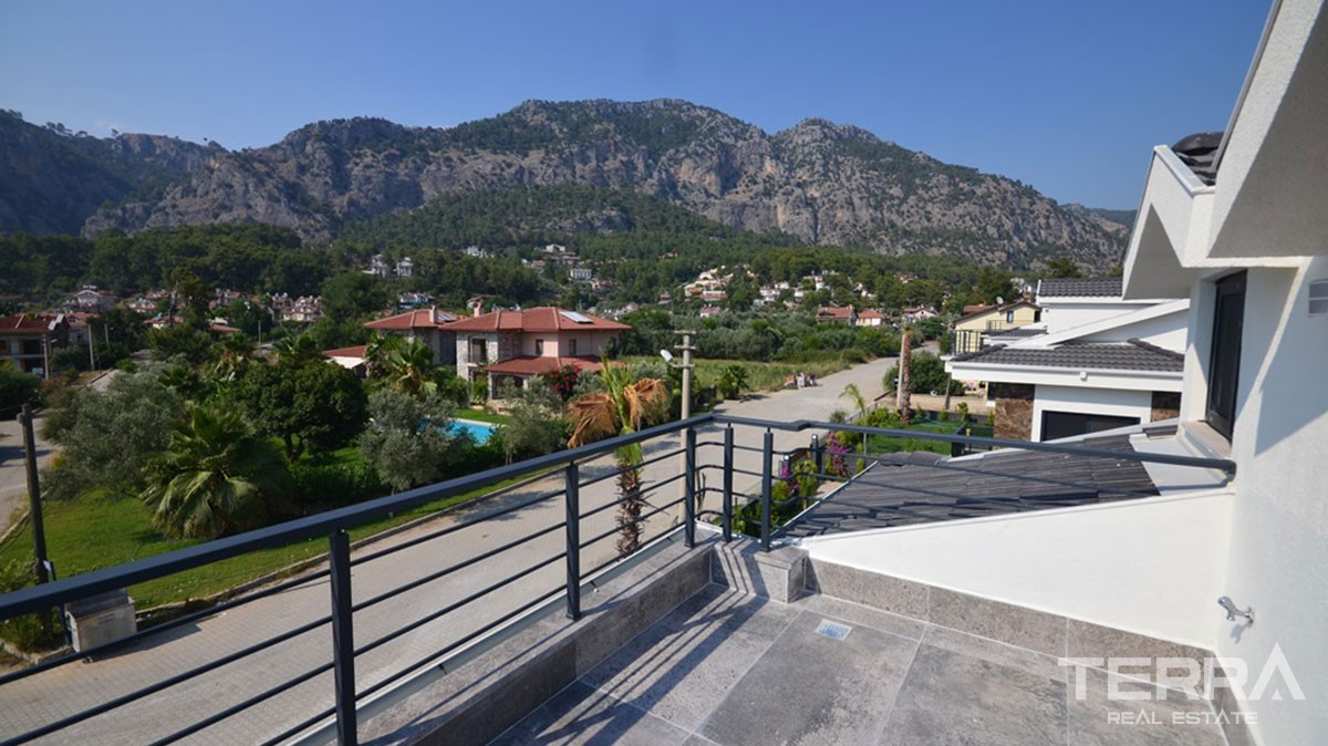 New Four-Bedroom Detached House for Sale in Fethiye Town Centre - 39083