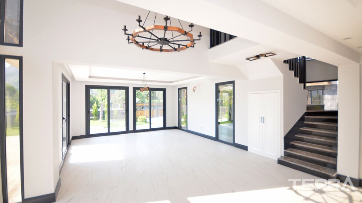 New Four-Bedroom Detached House for Sale in Fethiye Town Centre - 39084