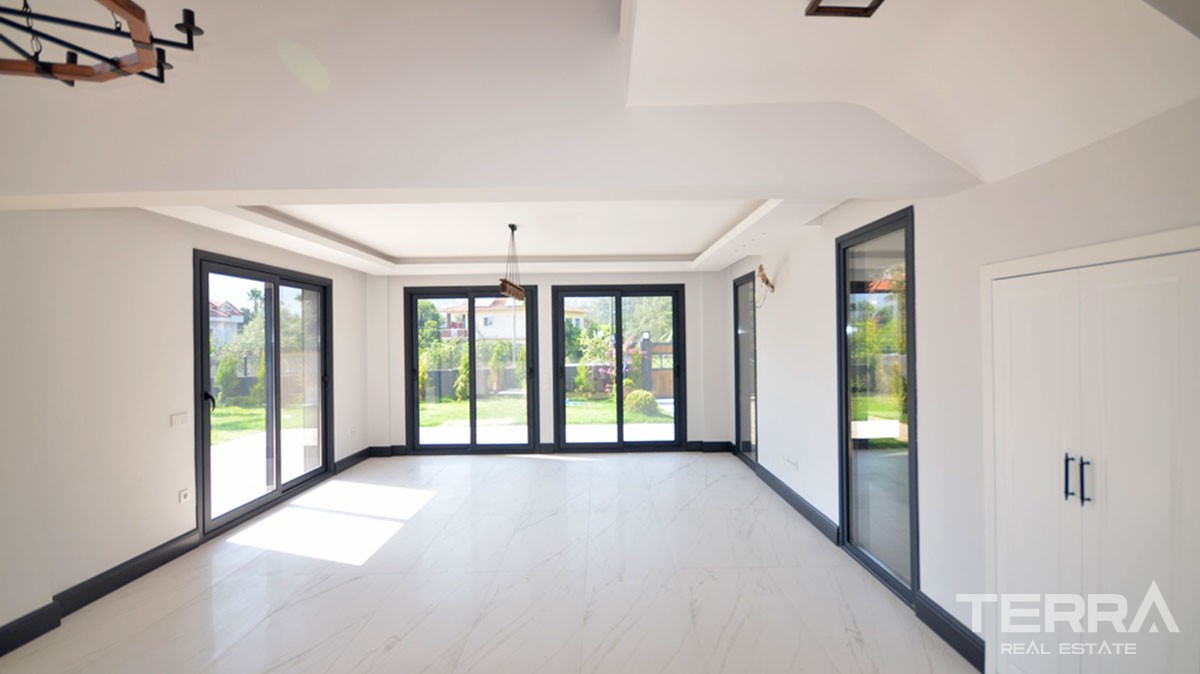 New Four-Bedroom Detached House for Sale in Fethiye Town Centre - 39085