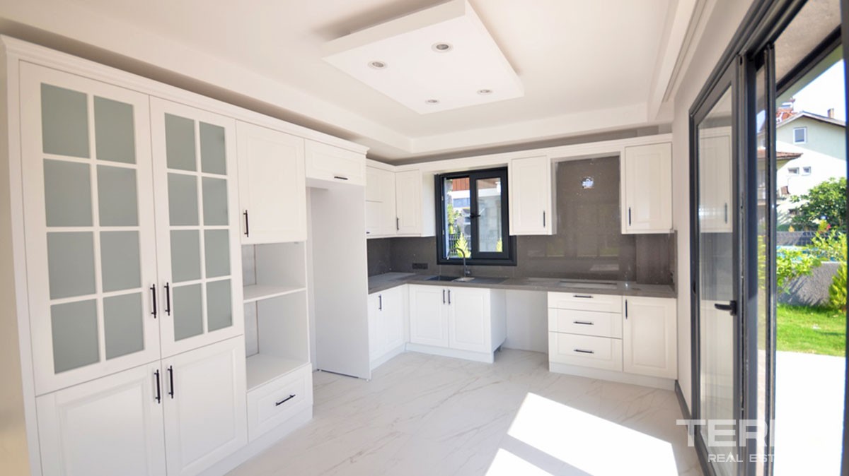 New Four-Bedroom Detached House for Sale in Fethiye Town Centre - 39087