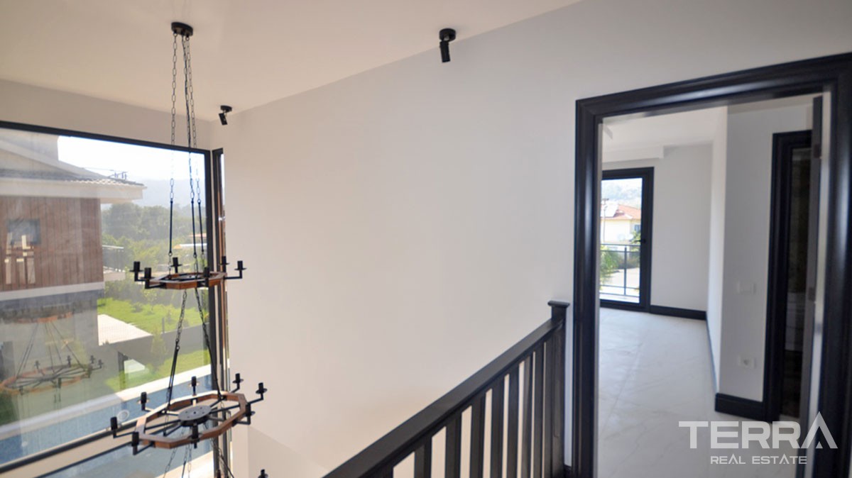 New Four-Bedroom Detached House for Sale in Fethiye Town Centre - 39093