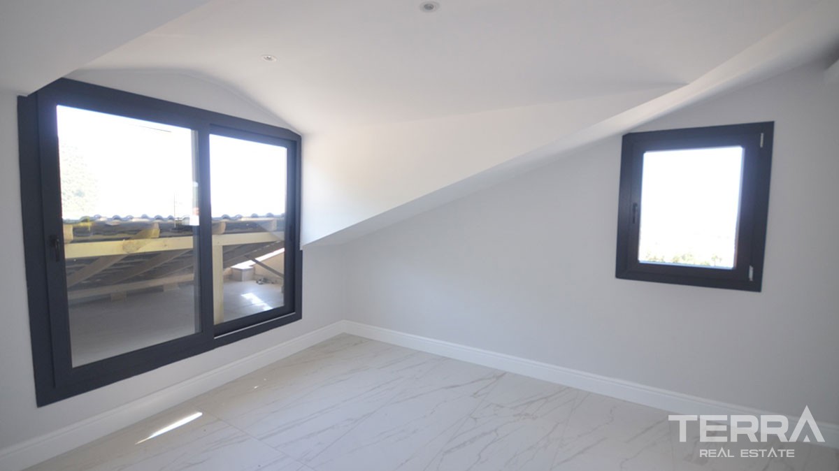Newly Built 4-Bedroom Detached House for Sale in Fethiye Ovacık - 39132