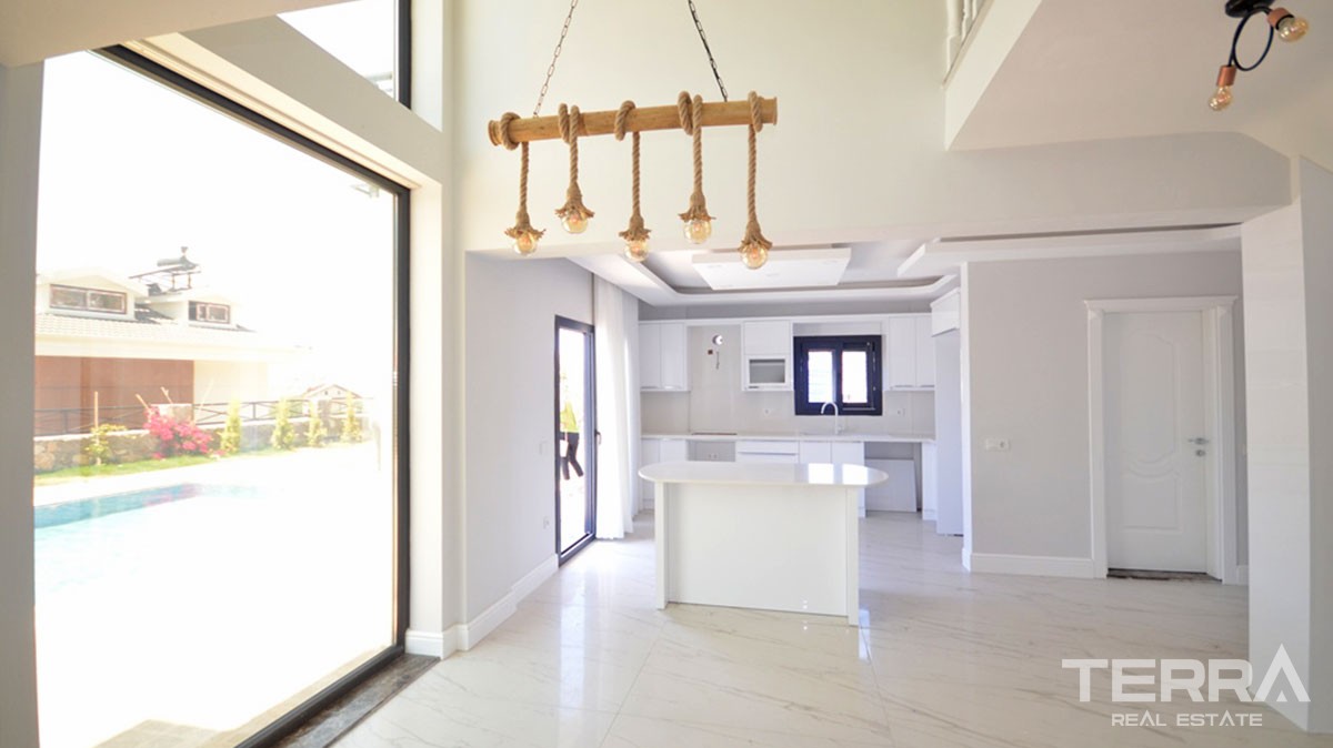 Newly Built 4-Bedroom Detached House for Sale in Fethiye Ovacık - 39135