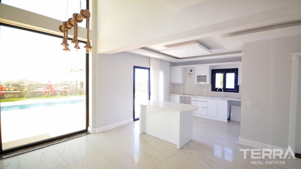 Newly Built 4-Bedroom Detached House for Sale in Fethiye Ovacık - 39136
