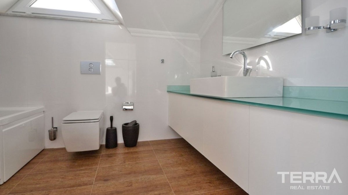 Panoramic Sea View Elegant Detached Villa for Sale in Alanya Kargıcak - 39239
