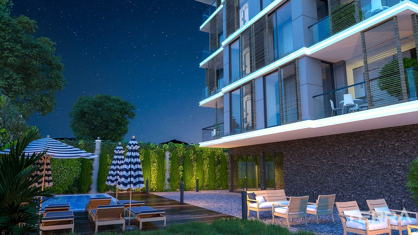 Modern Apartments for Sale in Alanya Centre Near to Cleopatra Beach - 39317