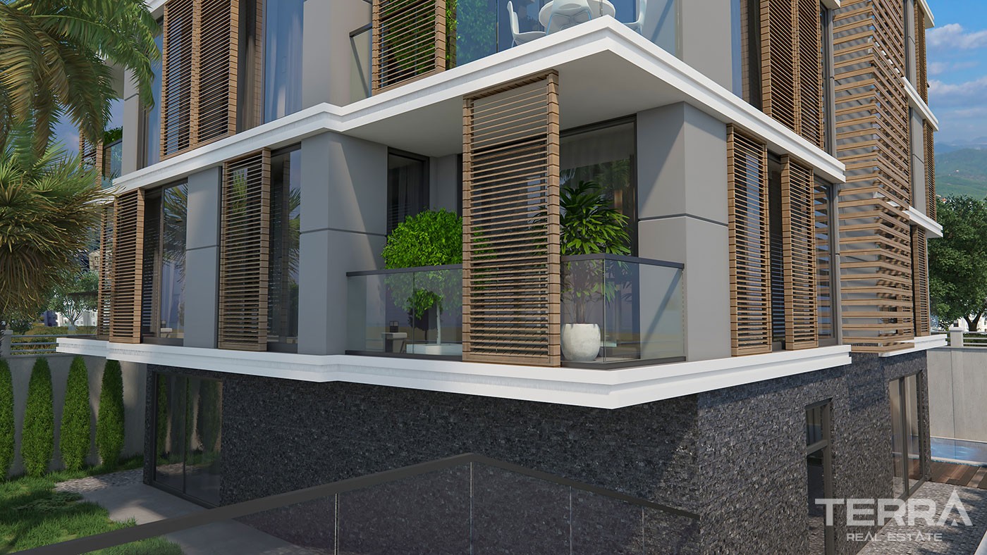 Modern Apartments for Sale in Alanya Centre Near to Cleopatra Beach - 39319
