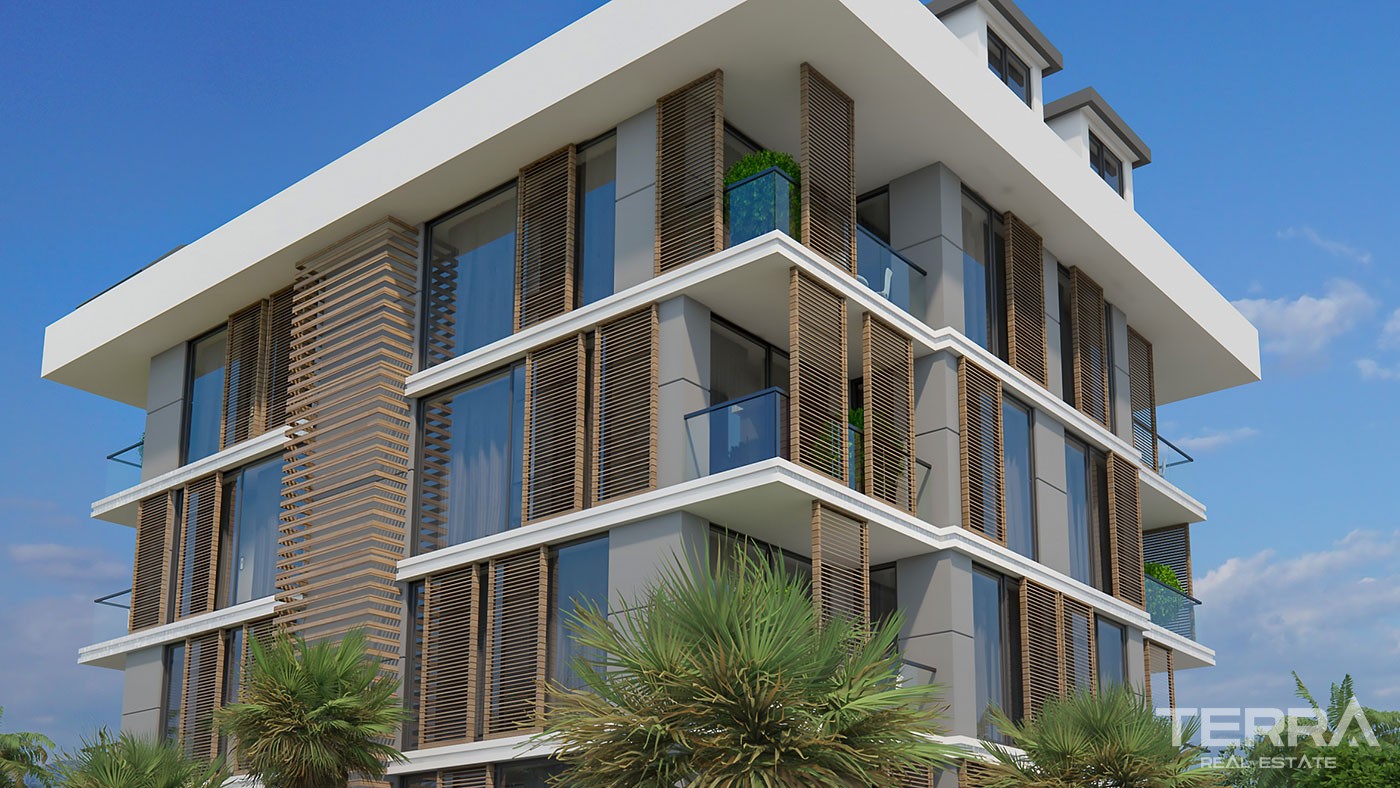Modern Apartments for Sale in Alanya Centre Near to Cleopatra Beach - 39322