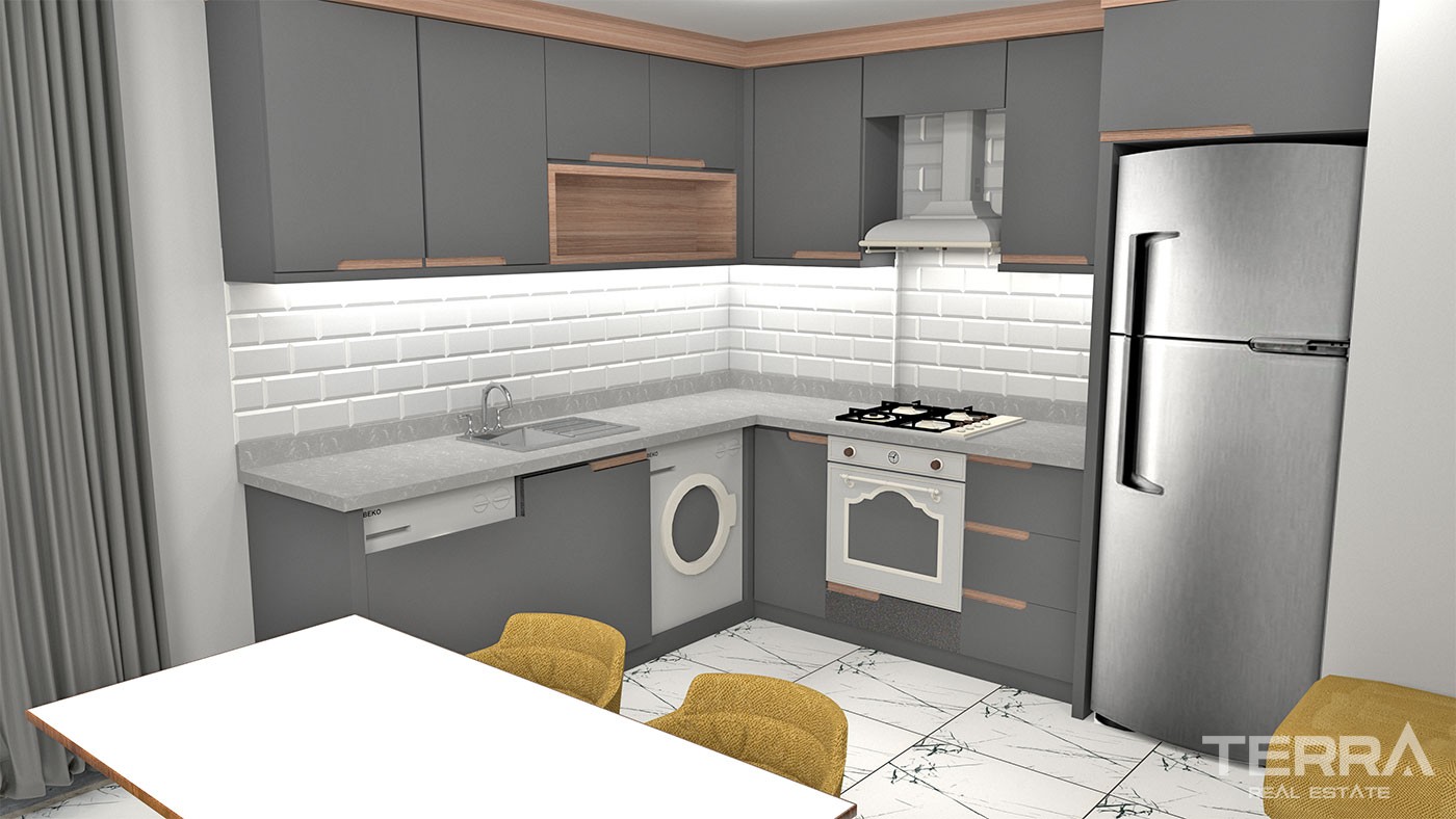 Modern Apartments for Sale in Alanya Centre Near to Cleopatra Beach - 39333